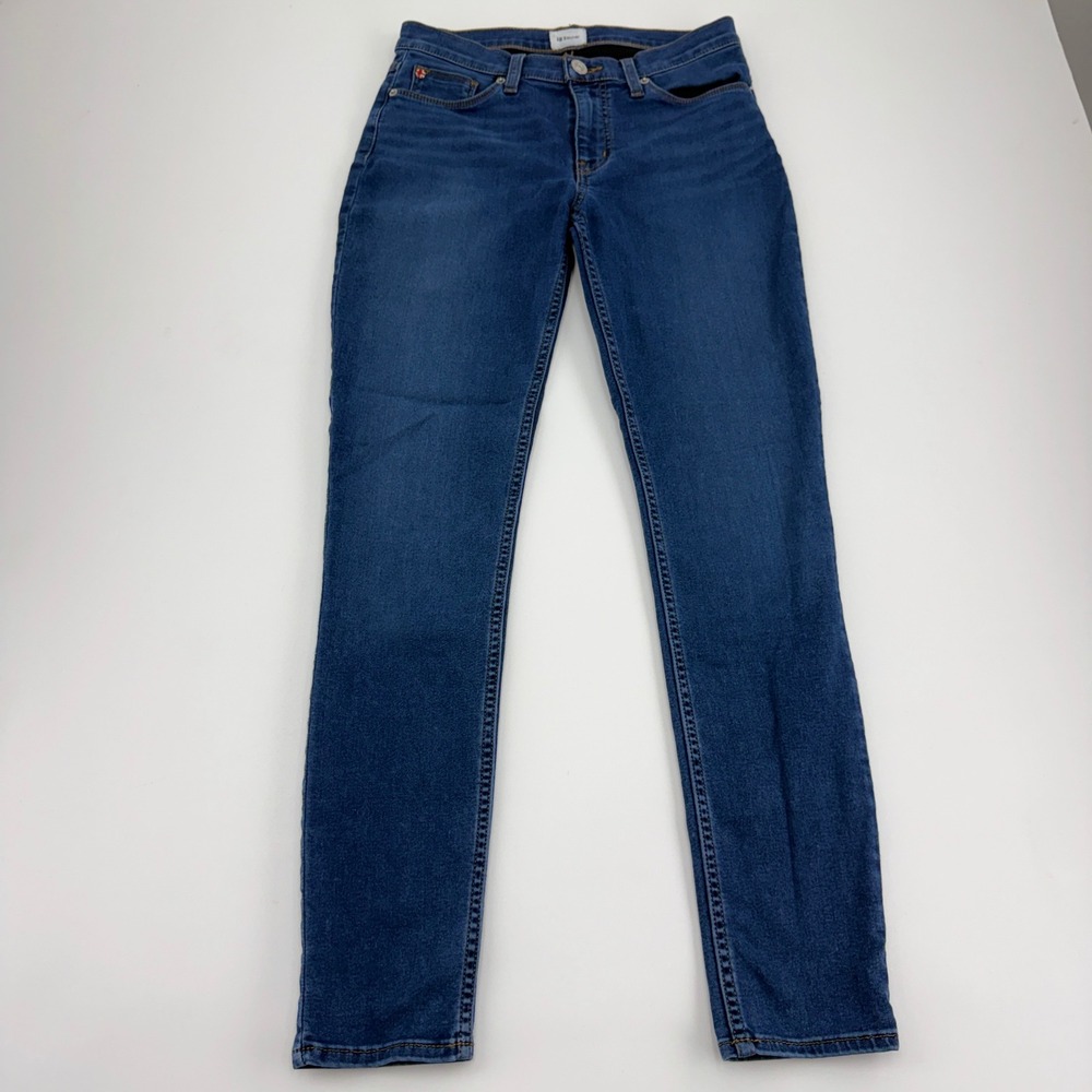 Hudson Natalie Skinny Jeans Womens 26 Mid Rise Medium Wash Blue Stretch Denim